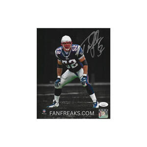Ted Johnson New England Patriots Autographed 8x10 Photo Reprint